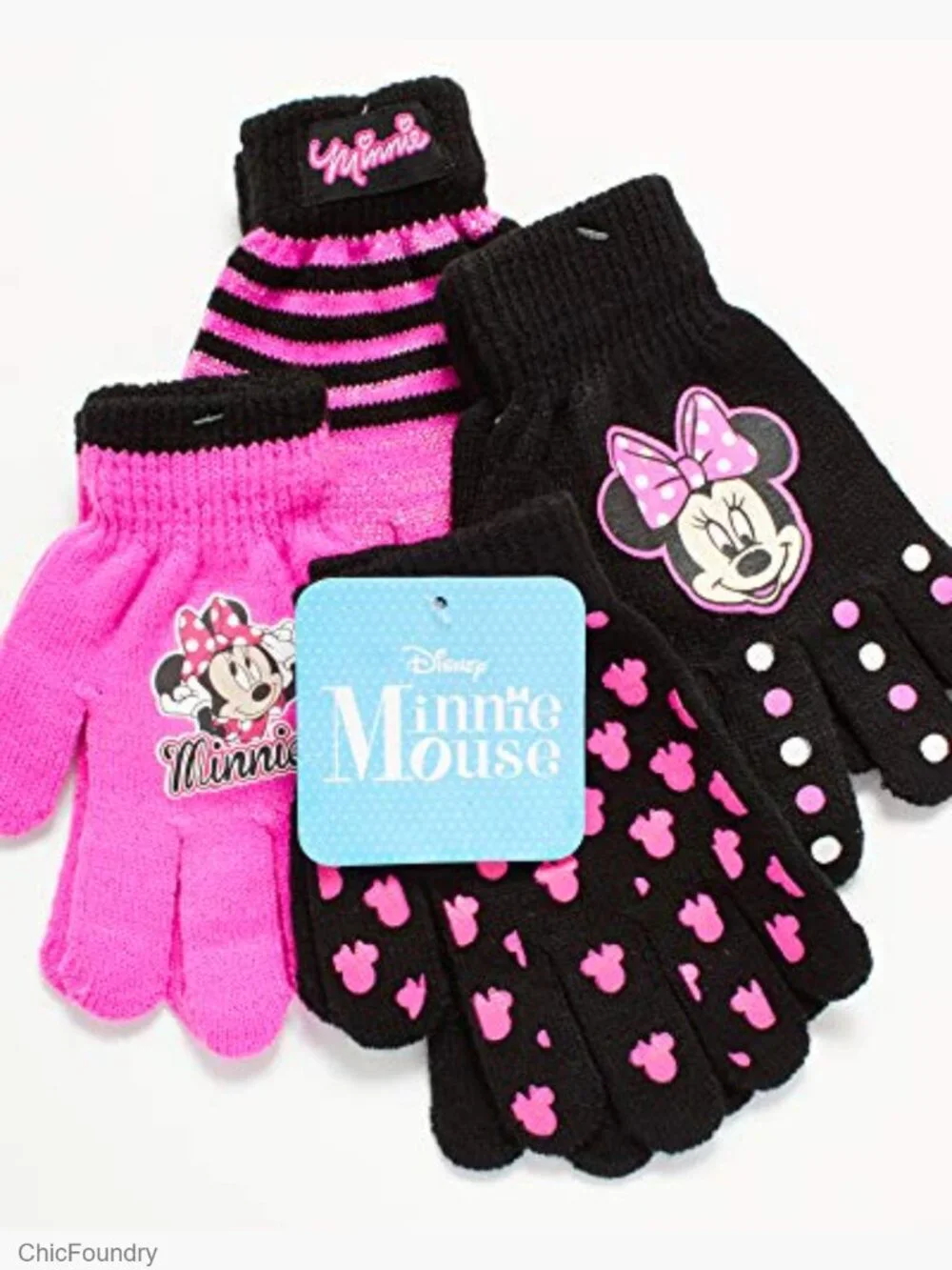 Insulated Waterproof Winter Glove Set for Kids